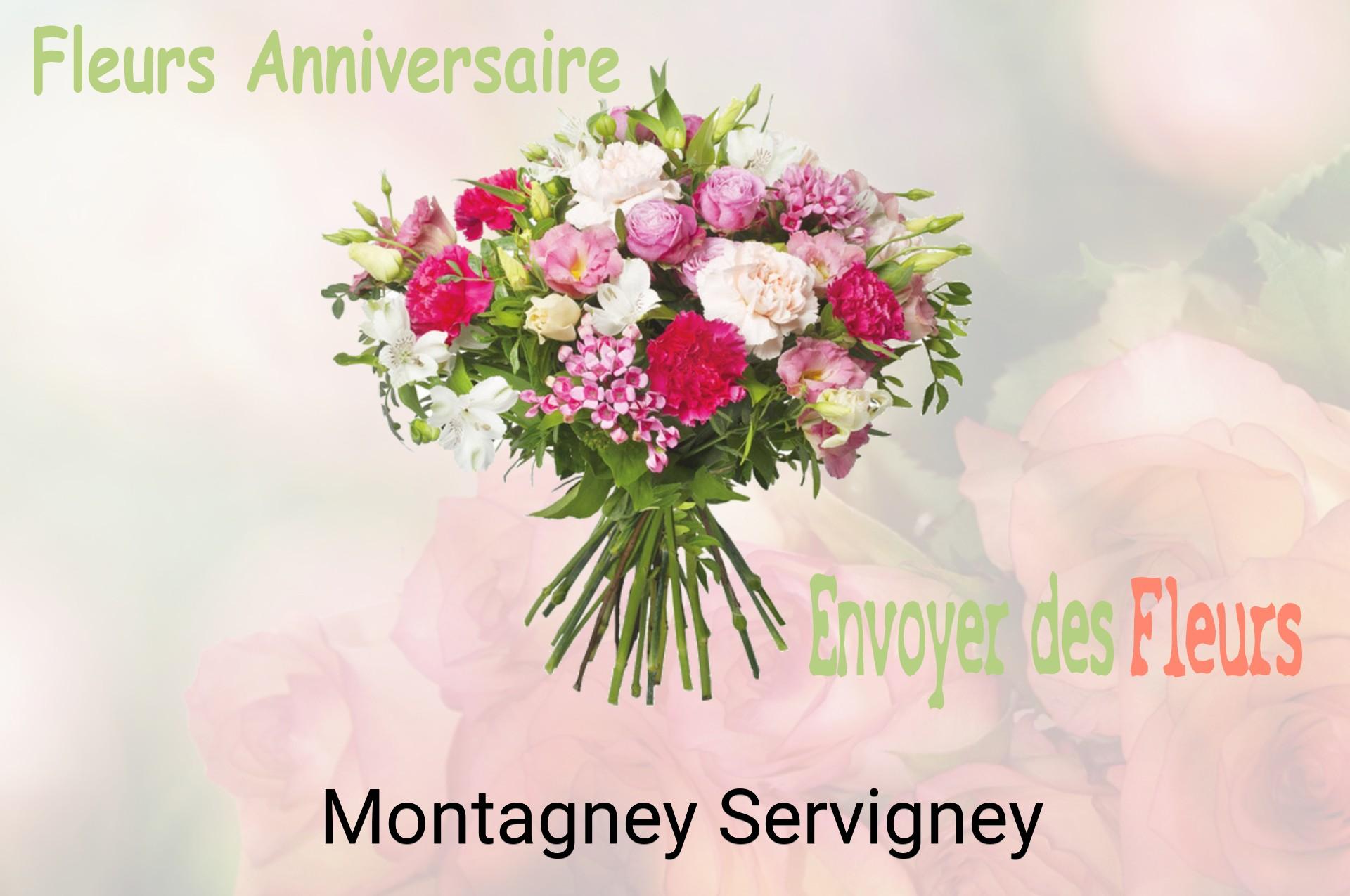 Bouquet de fleurs d’anniversaire livré à Montagney-Servigney